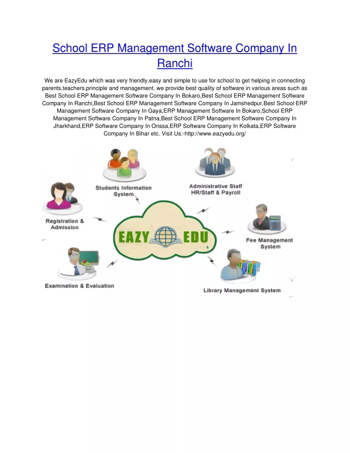 school erp management software company in ranchi