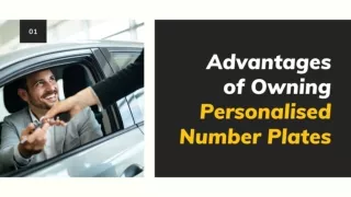 advantages of owning personalised number plates