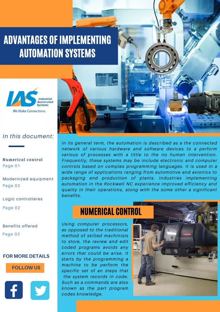 advantages of implementing automation systems
