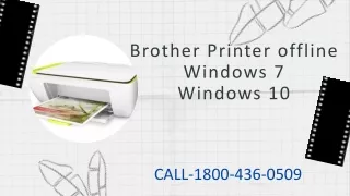 Brother Printer offline Windows 7,10 MAC
