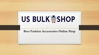 Best Fashion Accessories Online Shop