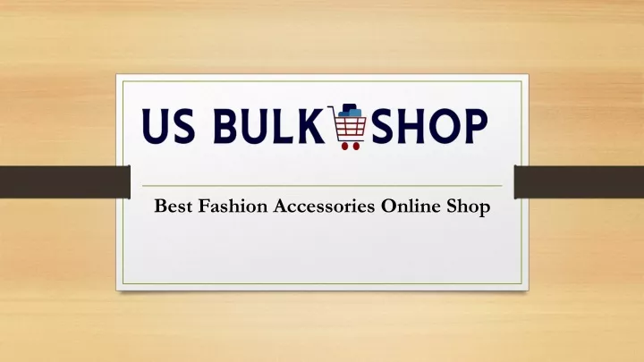 best fashion accessories online shop