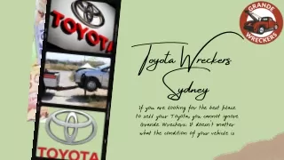 Toyota Wreckers Sydney
