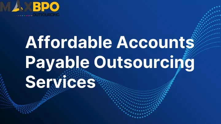 affordable accounts payable outsourcing services