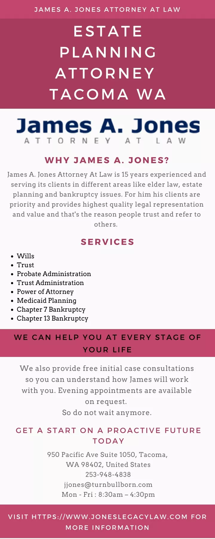 james a jones attorney at law