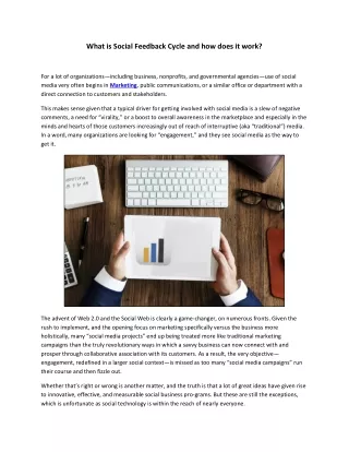 what is social feedback cycle and how does it work