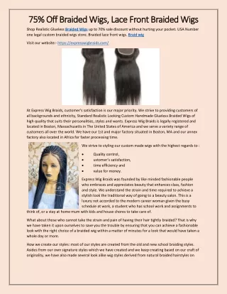 75 o 75 off braided wigs lace front braided wigs