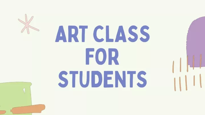 art class for students