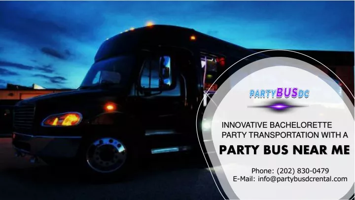 innovative bachelorette party transportation with