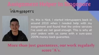 Assignment Helper in Singapore
