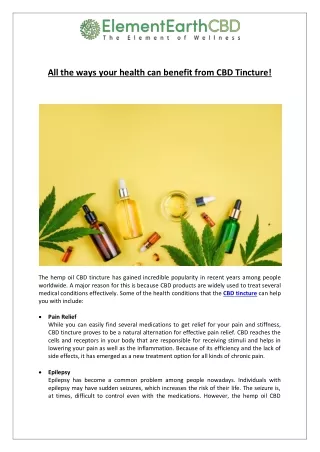 all the ways your health can benefit from