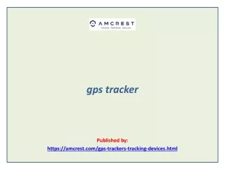 gps tracker