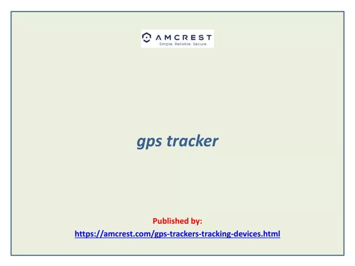 gps tracker published by https amcrest com gps trackers tracking devices html