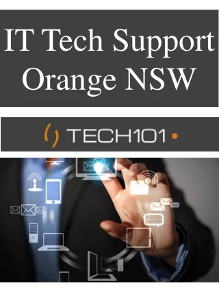IT Tech Support Orange NSW