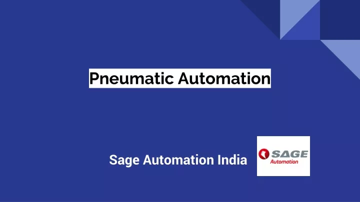 pneumatic automation