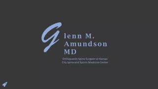 Glenn M. Amundson, MD From Saint Joseph, Missouri
