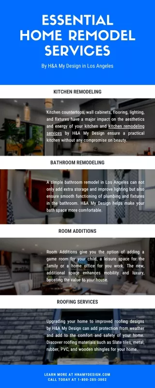 essential home remodel services