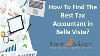 How To Find The Best Tax Accountant in Bella Vista