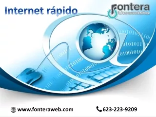 Ahora Internet rápido disponible en su ciudad Phoenix - FonteraWeb