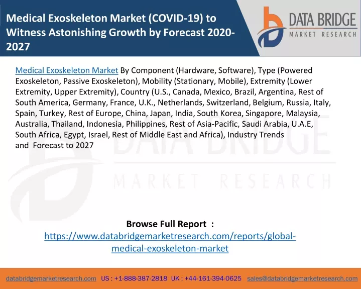 medical exoskeleton market covid 19 to witness