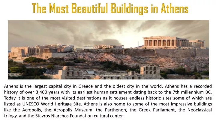 the most beautiful buildings in athens