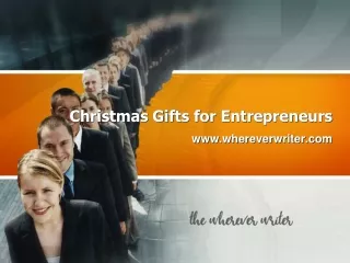 Christmas Gifts for Entrepreneurs- www.whereverwriter.com