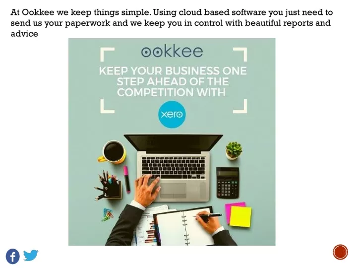 at ookkee we keep things simple using cloud based