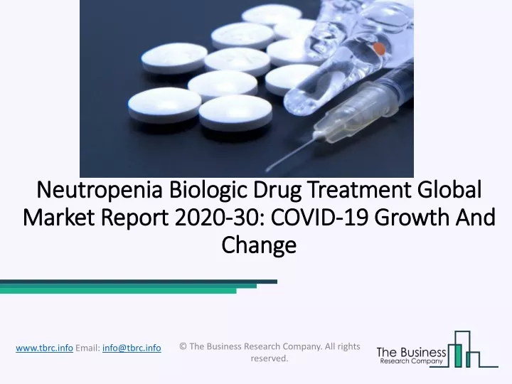 neutropenia biologic drug treatment global