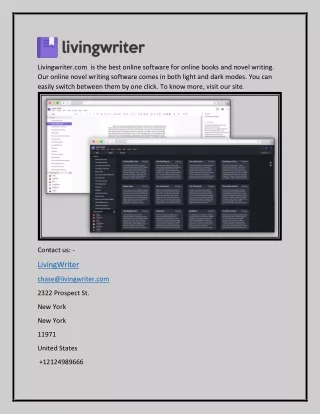 Online Writing Software | Livingwriter.com