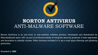 norton antivirus anti malware software