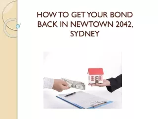 HOW TO GET YOUR BOND BACK IN NEWTOWN 2042, SYDNEY