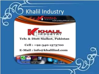 Mechanic gloves in pakistan khalil industry