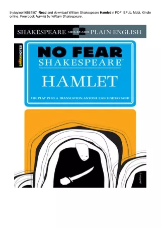 Hamlet | $^PDF #^BOOK