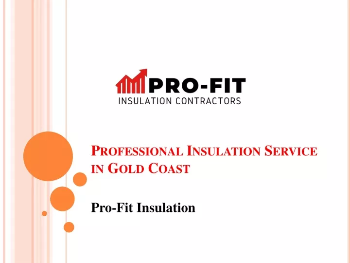 professional insulation service in gold coast