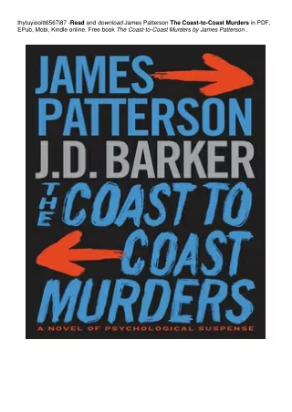 The Coast-to-Coast Murders | ~!PDF #*BOOK