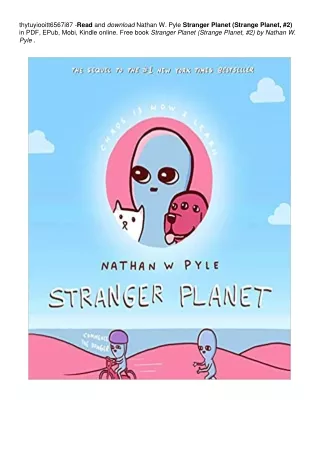 Stranger Planet (Strange Planet, #2) | ^>PDF @>BOOK