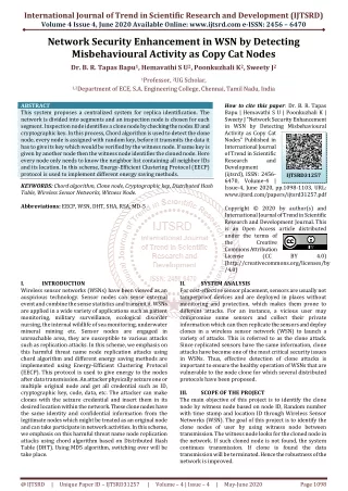 international journal of trend in scientific