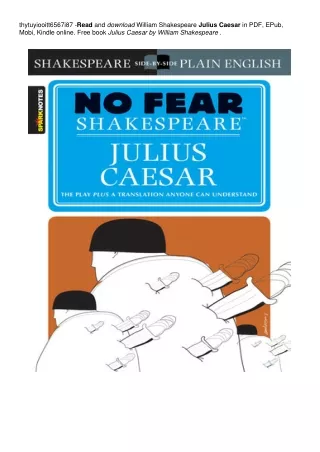 Julius Caesar | ^>PDF @>BOOK
