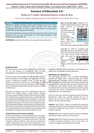 international journal of trend in scientific