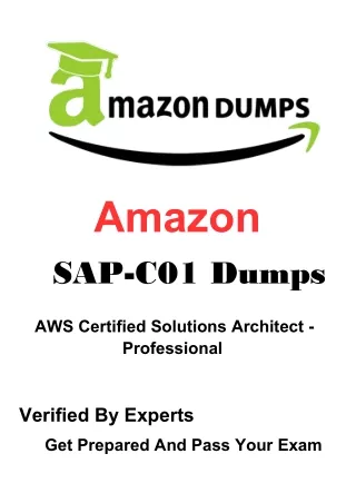 amazon sap c01 dumps