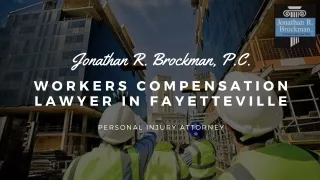 Workers Compensation Lawyer in Fayetteville