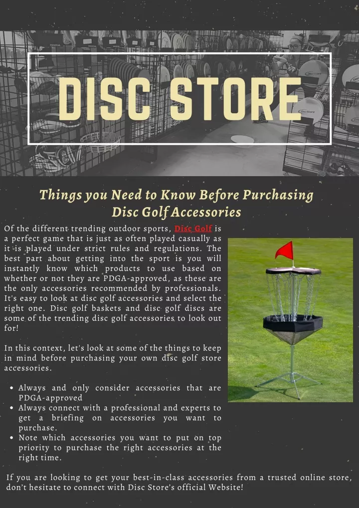 disc store