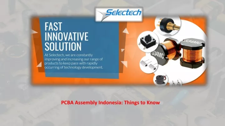 pcba assembly indonesia things to know