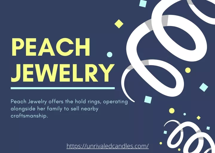 peach jewelry