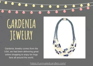 gardenia jewelry