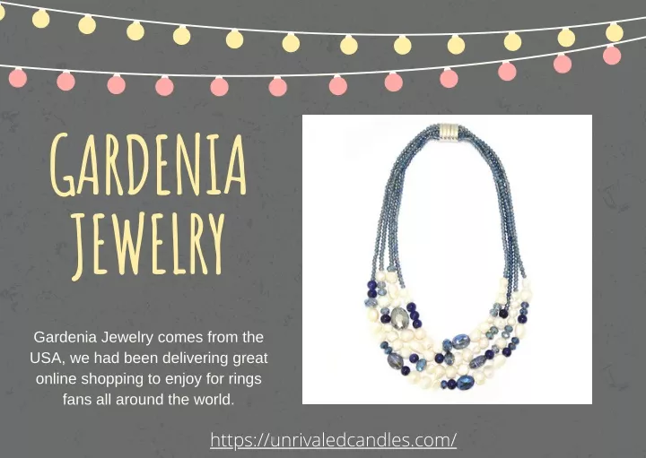 gardenia jewelry