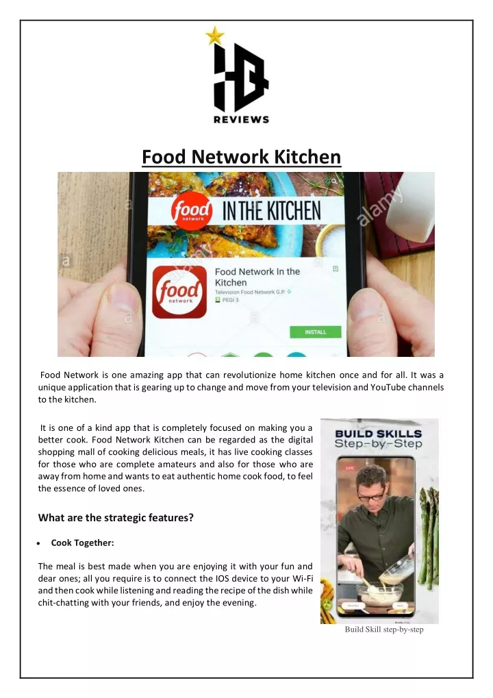 food network kitchen