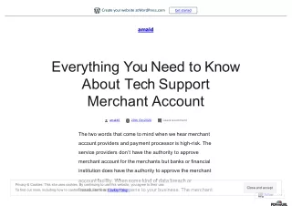Everything You Need to Know About Tech Support Merchant Account