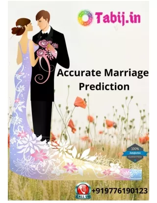 Accurate Marriage Prediction: Get your Marriage details by date of birth