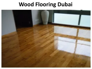 wood flooring dubai